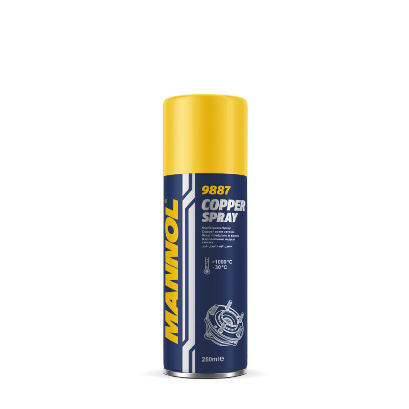 Смазка медная монтажная Mannol 9887 Copper spray 250мл - Изображение 1