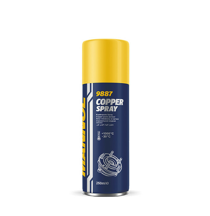 Смазка медная монтажная Mannol 9887 Copper spray 250мл