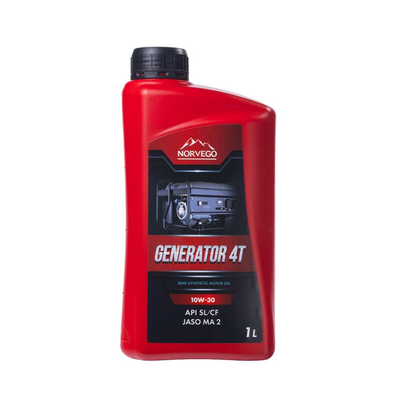 Масло для генераторов NORVEGO GENERATOR 4T 10W30 1л NEW
