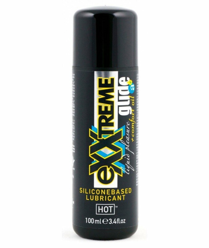 Лубрикант на силіконовій основі HOT eXXtreme Glid знеболювальний, 100 мл - Зображення 1