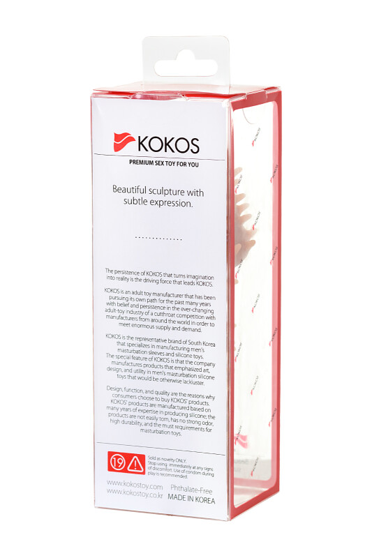 Насадка на член Kokos Extreme, розмір М, з вусиками, 14.7 см - Зображення 6