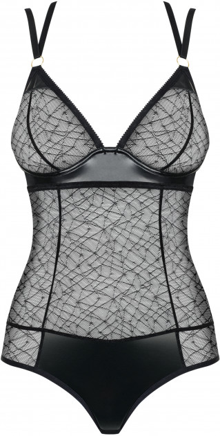 Боді мереживний напівпрозорий AMANTA Teddy S / M - Изображение 7