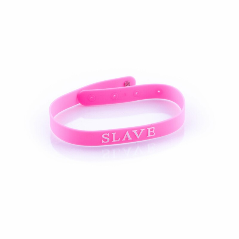 Нашийник-браслет 100% медичний силікон SLAVE NO TABOO - Зображення 6