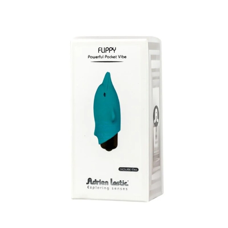 Мінівібратор Adrien Lastic Dolphin блакитний, 7.5 х 2.5 см - Зображення 2