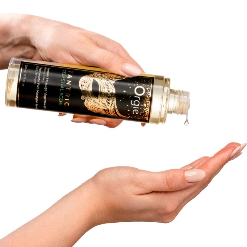 Масажна олійка Orgie Tantric Celestial Scent з ароматом, 200 мл - Зображення 2