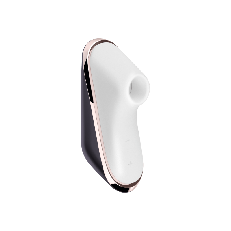Вакуумний стимулятор клітора Satisfyer Pro Traveler чорний, 10.7 х 4.6 см - Изображение 4