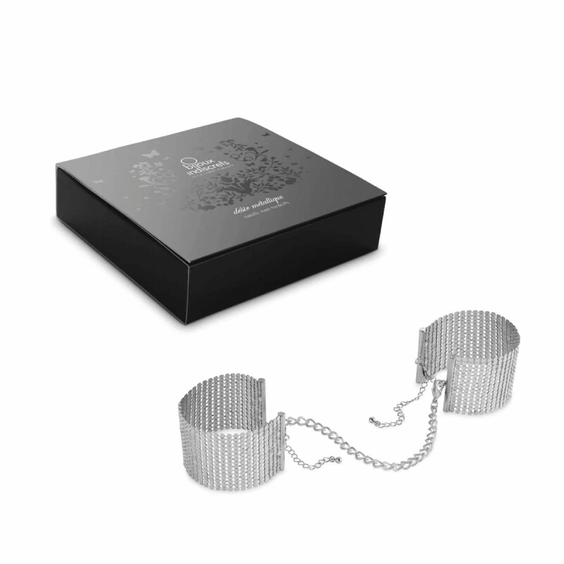 Браслети-наручники Bijoux Indiscrets срібні, OS - Изображение 3