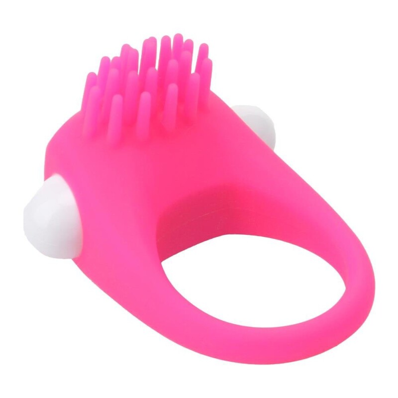 Ерекційне віброкільце Dreamtoys Essentials з вусиками, рожеве, 5.4 х 2.7 см - Изображение 2