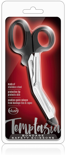 Ножиці для стрейч стрічки TEMPTASIA BONDAGE SAFETY SCISSORS - Изображение 1