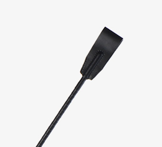 Стек італійська шкіра UPKO Riding Crop з позолотою, чорний - Изображение 7