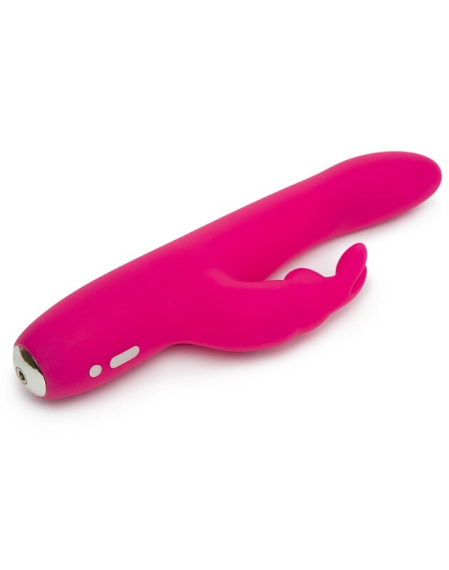 Вібратор-кролик Happy Rabbit Slimline плавний вигин Lovehoney - Зображення 4