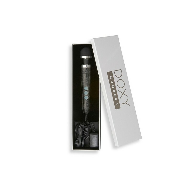 Вібромасажер мікрофон DOXY Number 3 Candy Black - Изображение 4