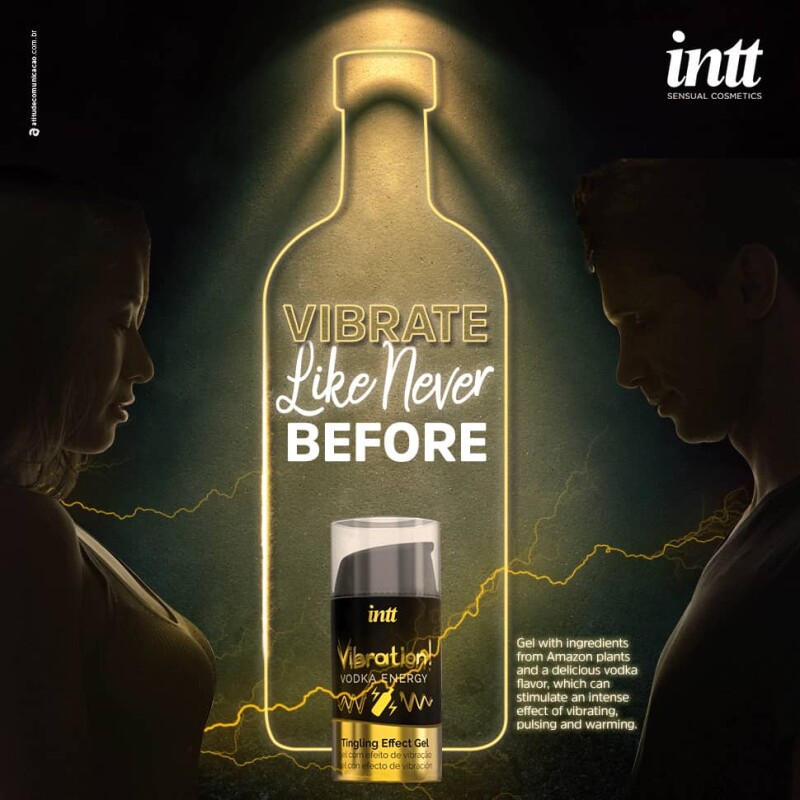 Рідкий вібратор Intt Vibration Vodka Drink Energy зі смаком горілки, 15 мл - Изображение 3