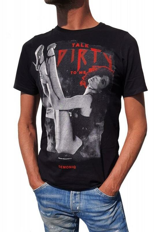 Чоловіча футболка "Talk dirty to me", XL