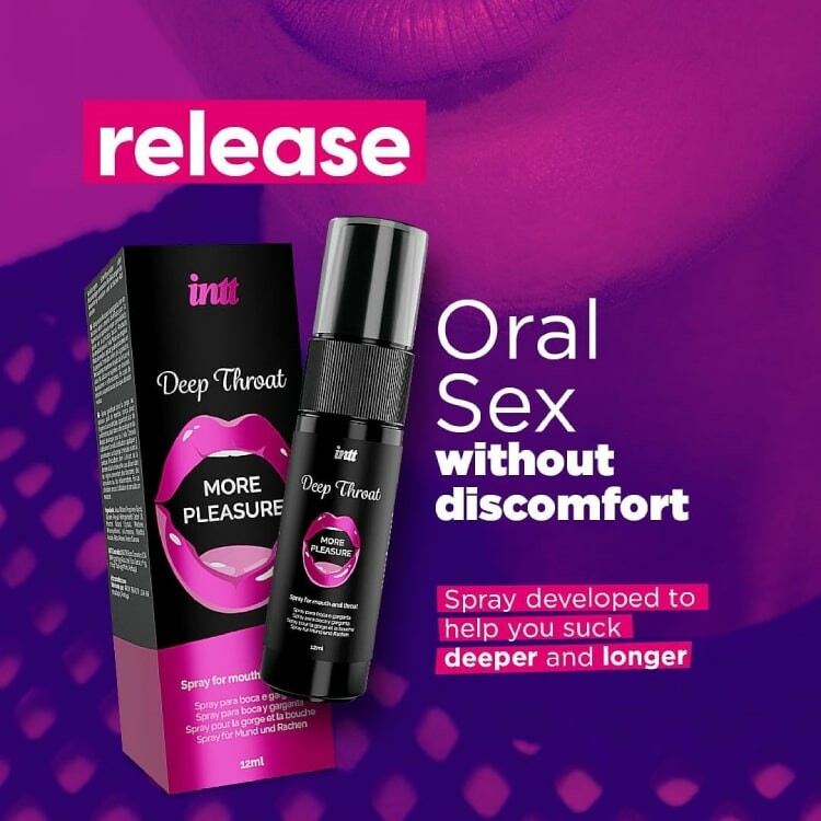 Спрей для глибокого мінету Intt Deep Throat, 12 мл, освіжаючий - Зображення 3