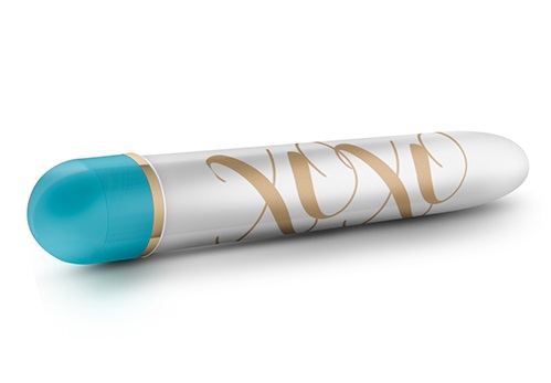 Вібратор Blush Xoxo, біло-блакитний, 14.5 х 2.5 см - Изображение 2