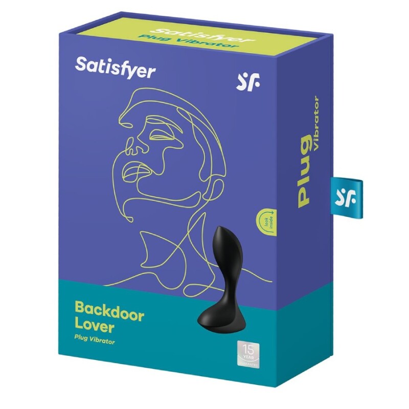Анальний вібратор Satisfyer Backdoor Lover чорний, 11.2 х 4.1 см - Изображение 1