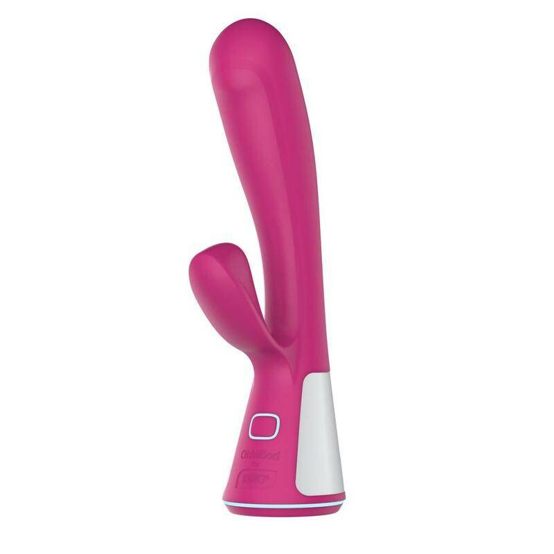 Вібратор-кролик KIIROO Ohmibod Fuse з додатком, рожевий, 18 х 3.4 см - Изображение 2