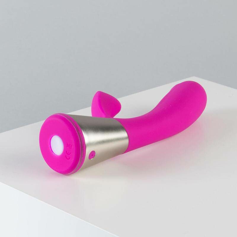 Вібратор-кролик KIIROO Ohmibod Fuse з додатком, рожевий, 18 х 3.4 см - Изображение 9