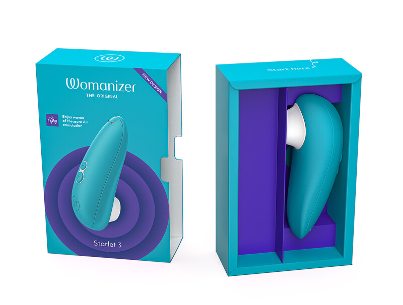 Безконтактний стимулятор клітора Starlet 3 Turquoise Womanizer - Зображення 8