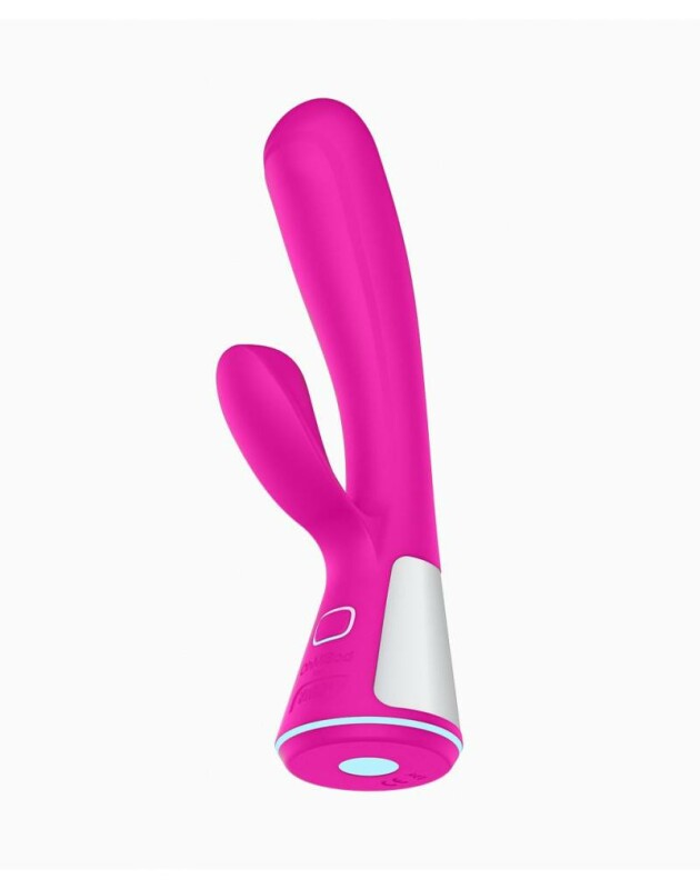 Вібратор-кролик KIIROO Ohmibod Fuse з додатком, рожевий, 18 х 3.4 см - Изображение 5