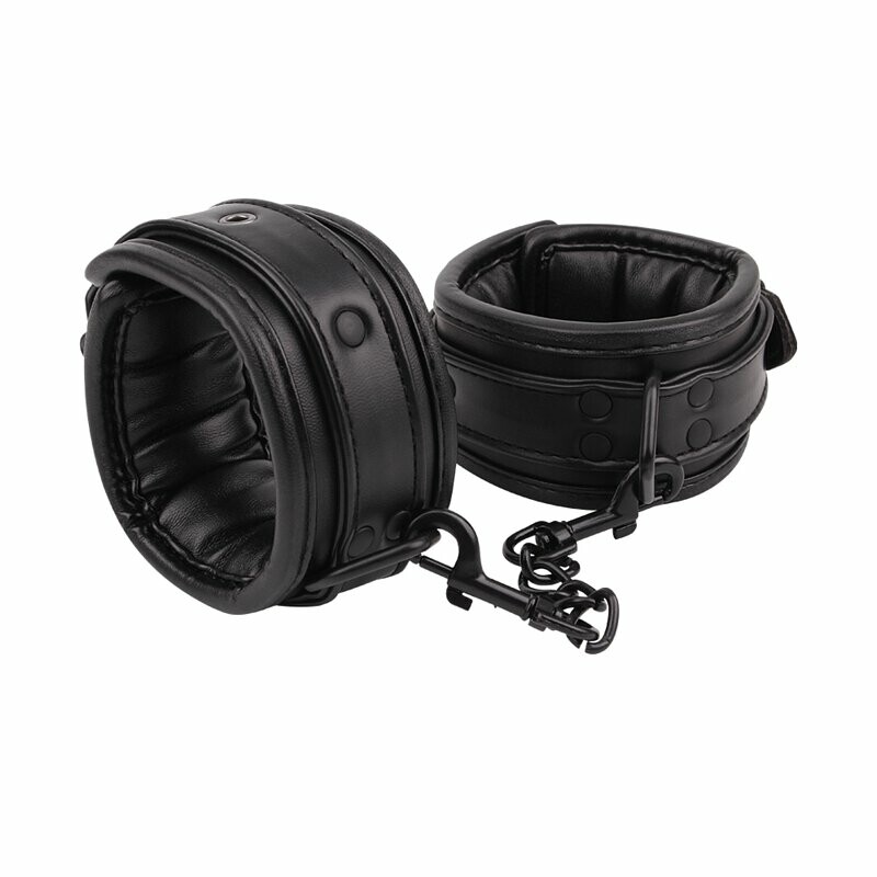 Поножі Chisa Fierce Feuphoria, Deluxe, зам шкіра, чорні - Зображення 1