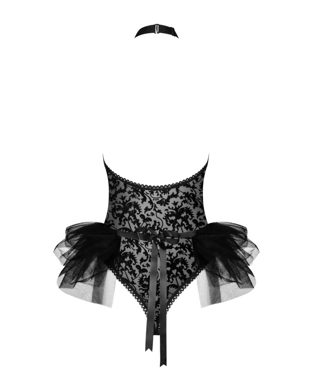Костюм еротичної покоївки Obsessive Frilles 3 предмети, L/XL - Зображення 3