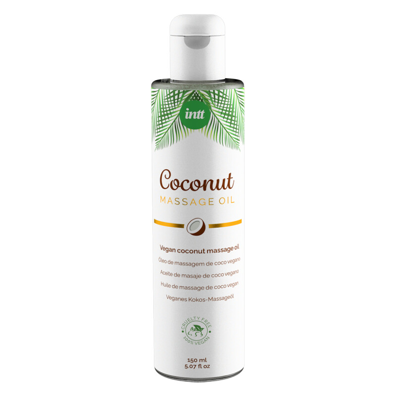 Олія для масажу Intt Coconut (Vegan), 150 мл, з ароматом кокоса - Зображення 3