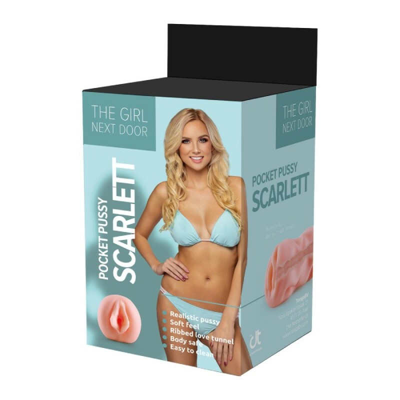 Мастурбатор-вагіна Dreamtoys The girl next door бежевий, 12.2 х 5.5 см - Изображение 1