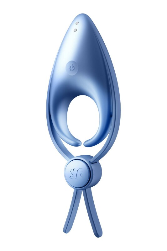 Ерекційне віброкільце Satisfyer Sniper регульоване,блакитне, 14.2 х 5 см - Изображение 3