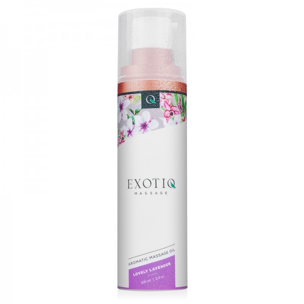 Масажна олія Exotiq Massage Lovely Lavender з ароматом Лаванди, 100 мл - Зображення 4