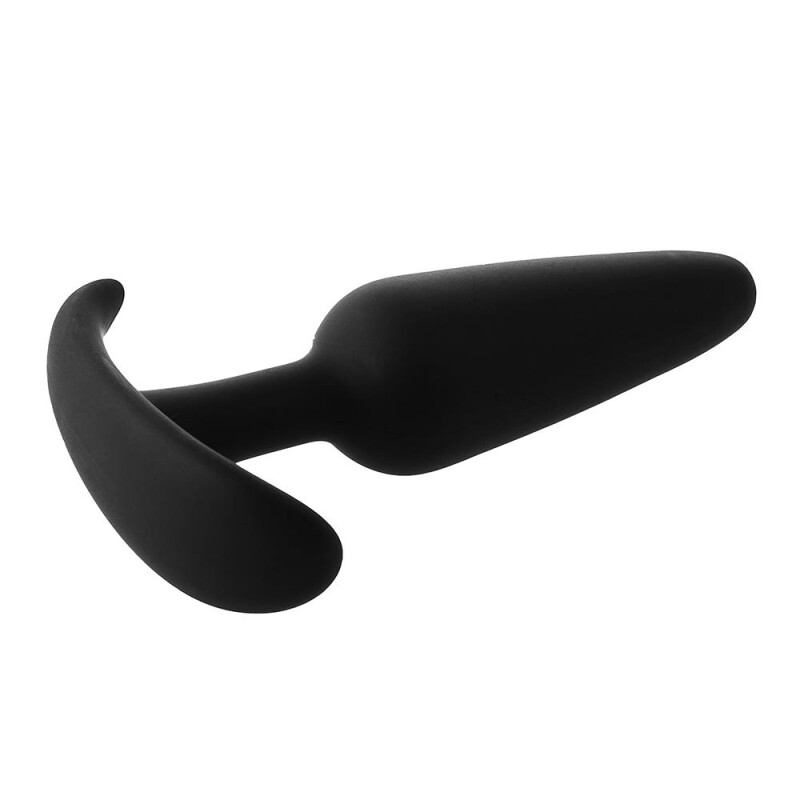 Анальна пробка Dream Toys Fantasstic з обмежувачем, чорна, 9.9 х 2.5 см - Зображення 3