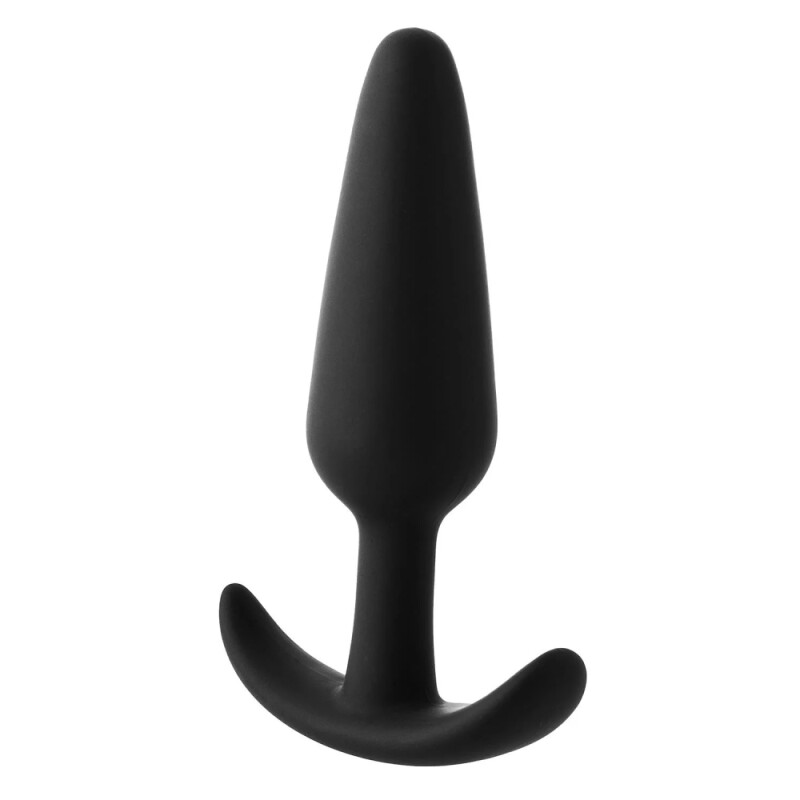 Анальна пробка Dream Toys Fantasstic з обмежувачем, чорна, 9.9 х 2.5 см - Зображення 4