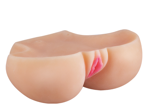 Мастурбатор вагіна Dream Toys з вібрацією, бежевий, 22 х 15 см - Зображення 1