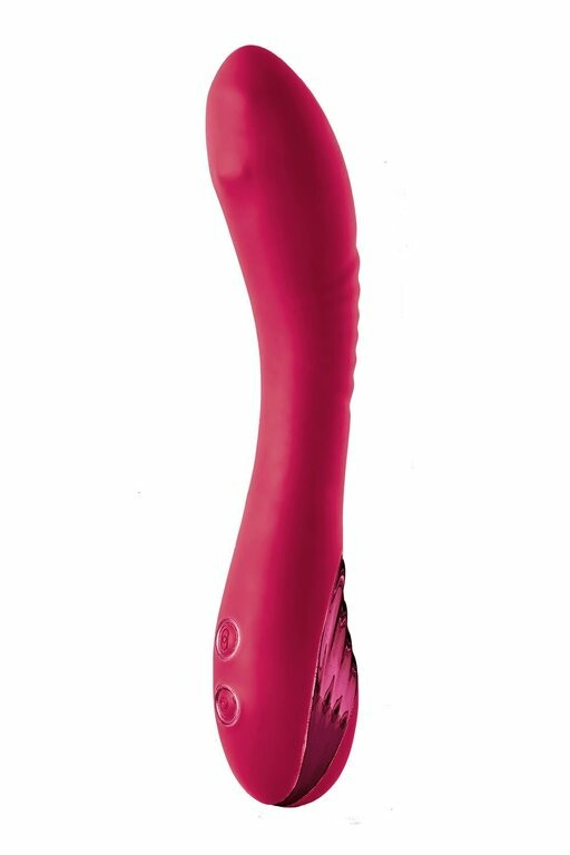 Вібратор для точки G Dream Toys Sparkling Cecilia з кулькою, що рухається, рожевий, 20 х 3.4 см