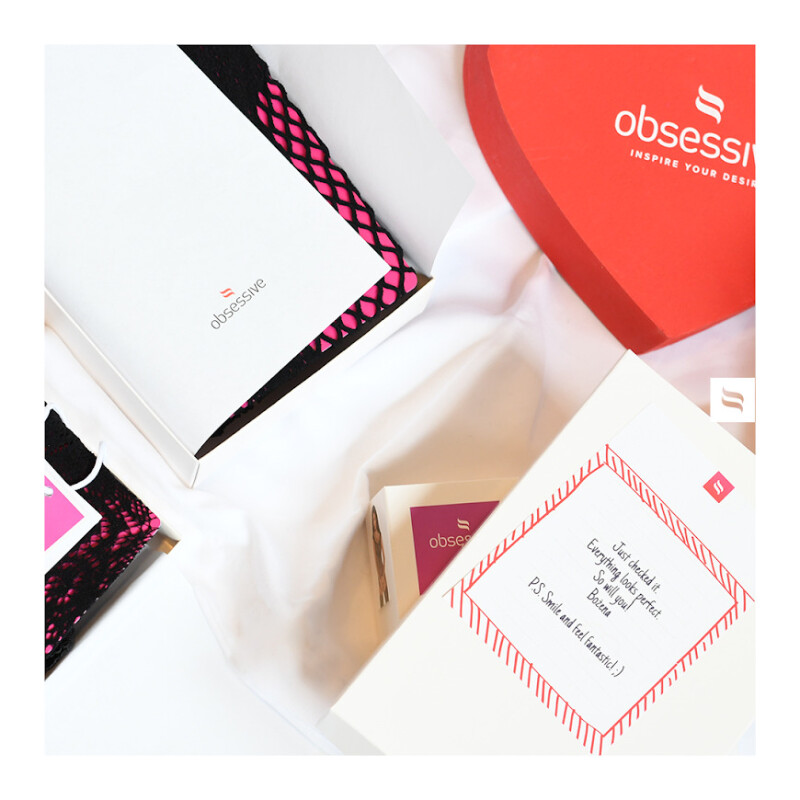 Еротичний бебідол Obsessive Joylace S/M, з мереживом, зі стрінгами, чорний