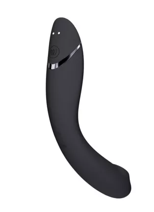 Вібратор для точки G Womanizer OG Dark Gray з хвильовою стимуляцією, чорний, 17.6 х 3.9 см - Изображение 1