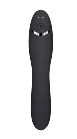 Вібратор для точки G Womanizer OG Dark Gray з хвильовою стимуляцією, чорний, 17.6 х 3.9 см - Изображение 3