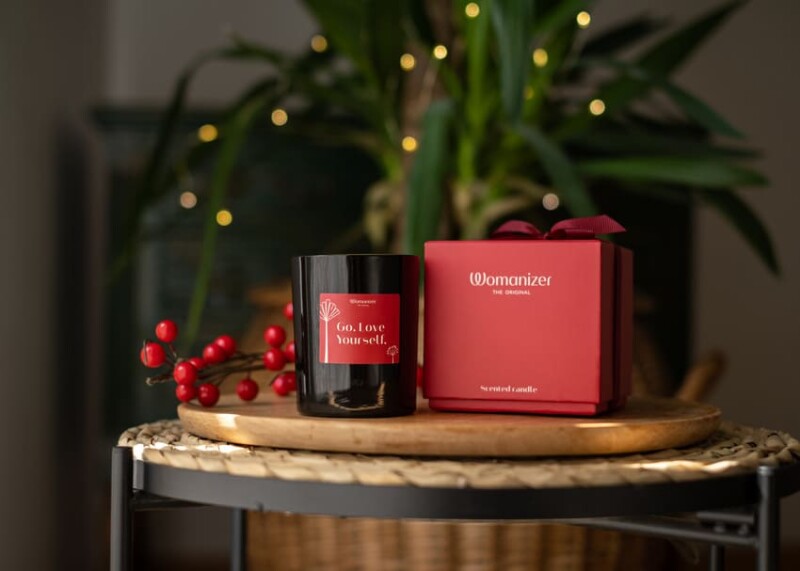 Масажна свічка Womanizer, 155 г, Scented Candle з ароматом білого чаю - Изображение 7