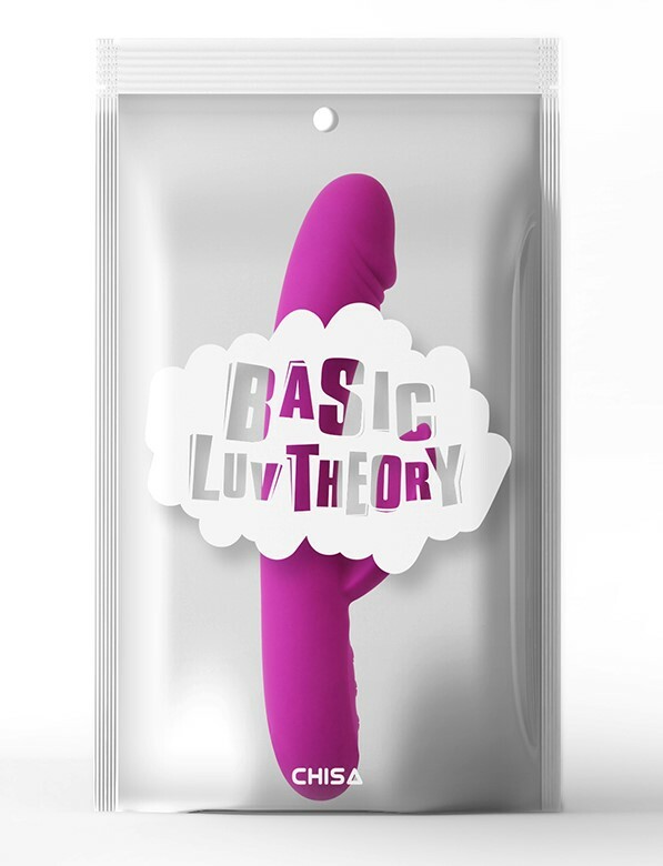 Вібратор-кролик Chisa Basic Luv Theory, фіолетовий, 20 х 2 см - Изображение 1