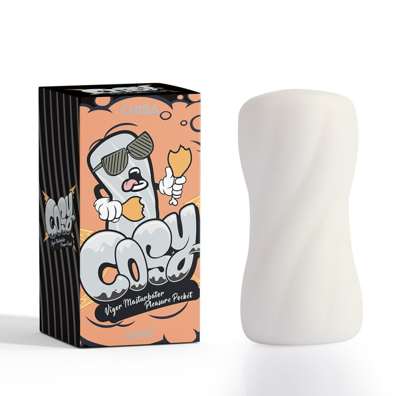 Мастурбатор нереалістичний Chisa COSY Stamina, білий, 8 х 4 см