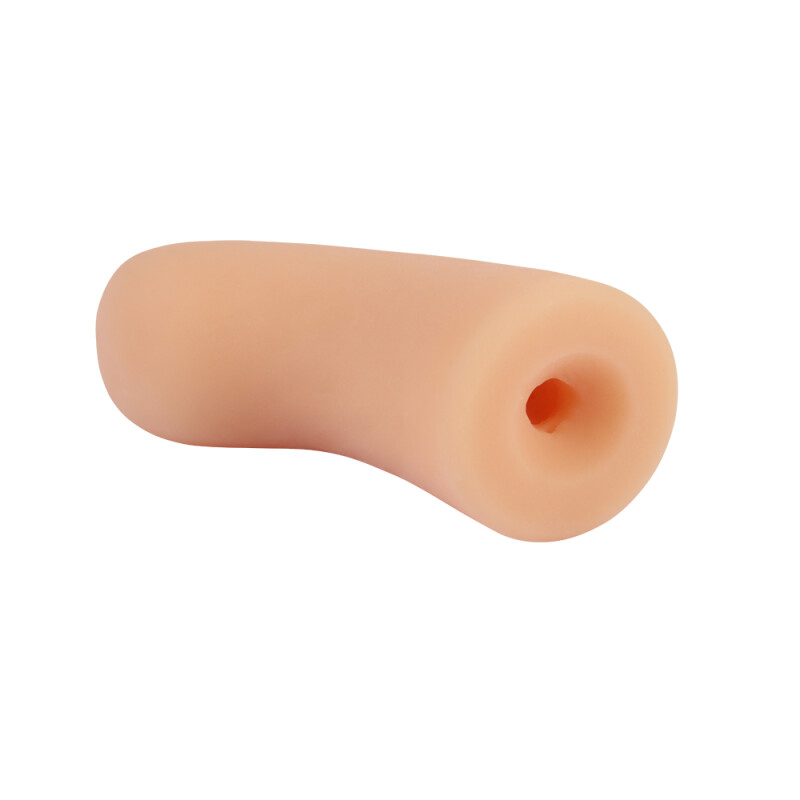 Мастурбатор нереалістичний Chisa T-Skin, бежевий, 14 х 6 см - Изображение 4