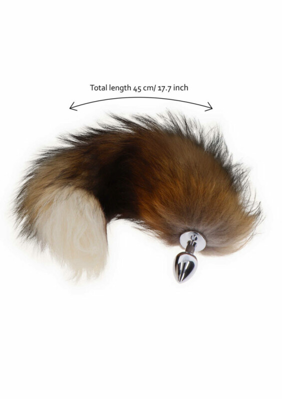 Анальна пробка з лисячим хвостом Taboom Foxtail, 45 см - Изображение 4