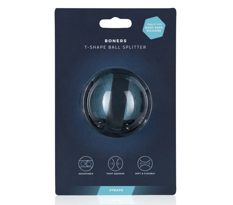 Кільце-розділювач на мошонку Boners сіре, 5.5 см - Изображение 1