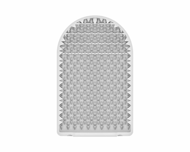 Міні мастурбатор нереалістичний Tenga Pocket Crystal Mist, з рельєфом, білий, 7.5 х 5.5 см - Зображення 5