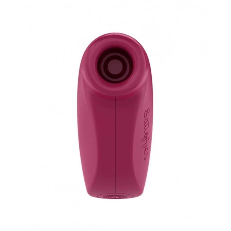 Вакуумний стимулятор клітора Satisfyer One Night Stand одноразовий, бордовий, 7.2 х 3.2 см - Зображення 4