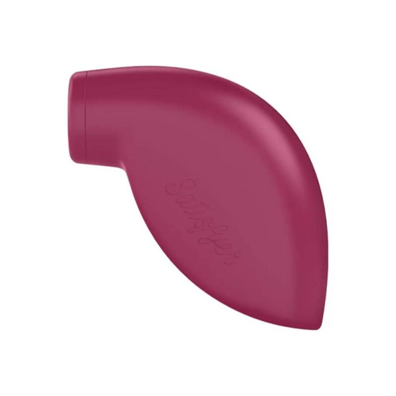 Вакуумний стимулятор клітора Satisfyer One Night Stand одноразовий, бордовий, 7.2 х 3.2 см - Зображення 2
