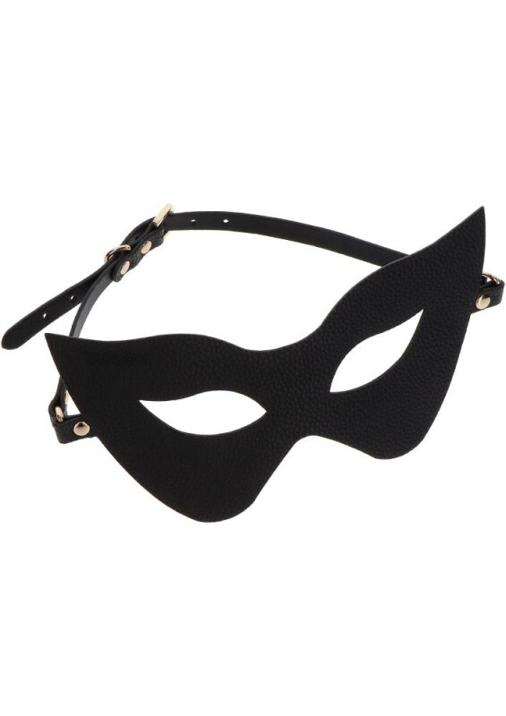 Маска кішки з відкритими очима Cat Mask Taboom Dona, чорна - Зображення 1