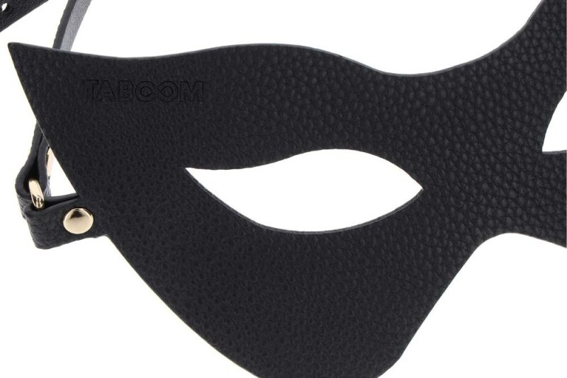 Маска кішки з відкритими очима Cat Mask Taboom Dona, чорна - Зображення 3
