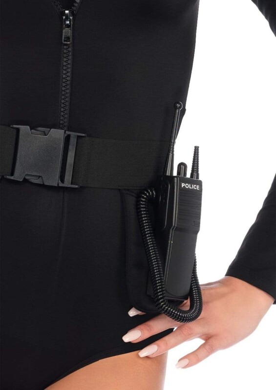 Костюм сексі поліцейської S Leg Avenue SWAT Babe, 5 предметів, чорний - Изображение 4